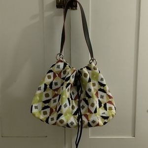 Stephanie Johnson diamond print bag